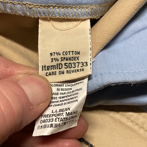 L.L. Bean Favorite Fit Chinos - Picture 2 of 6